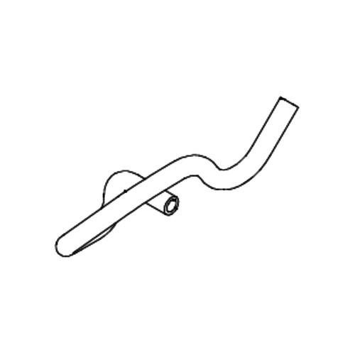 Hustler OEM 601055 - RIGHT SIDE OVERFLOW HOSE - Hustler Original Part