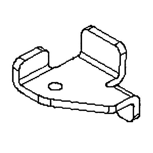 Husqvarna OEM 529481902 - Seat Stop Czt Black X431 - Husqvarna Original Part