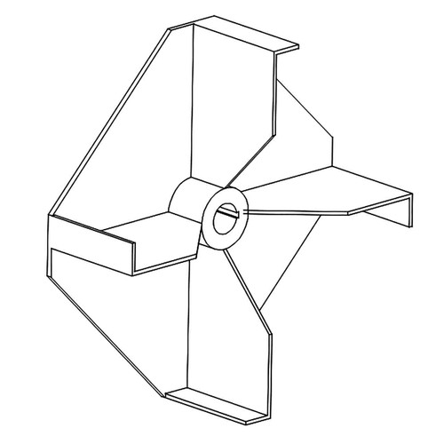 Hustler OEM 601239 - IMPELLER - Hustler Original Part - NO LONGER AVAILABLE