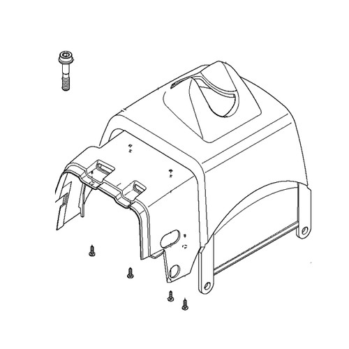 HUSQVARNA Cylinder Cover 544160103 Image 1