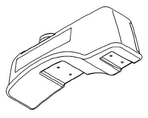 Hustler OEM 601320 - FUEL TANK RIGHT SIDE - Image 1