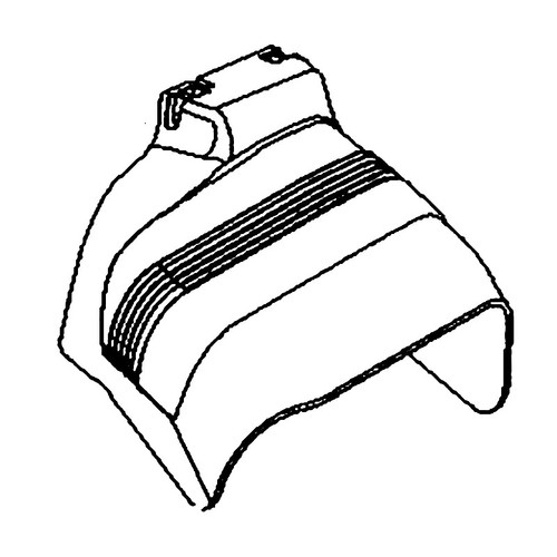 Husqvarna OEM 597247101 - Deflector Subassembly.46. - Husqvarna Original Part