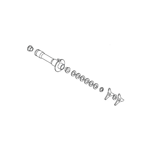 HUSQVARNA Support Assy Reel Frictioned S 597712801 Image 1