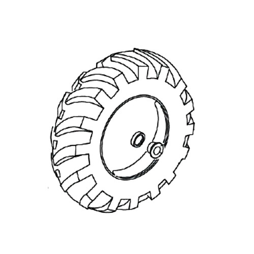 HUSQVARNA Wheel Assy Right Wheel 597763401 Image 1