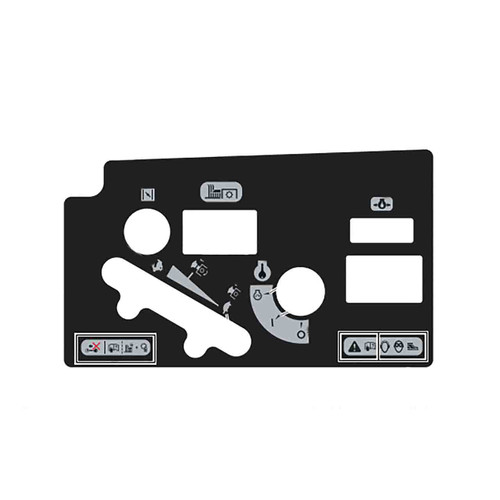 Hustler OEM 603915 - DECAL INSTRUMENT PANEL - Hustler Original Part