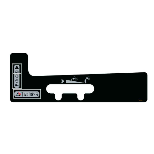 Hustler OEM 604260 - DECAL INSTRUMENT - Hustler Original Part