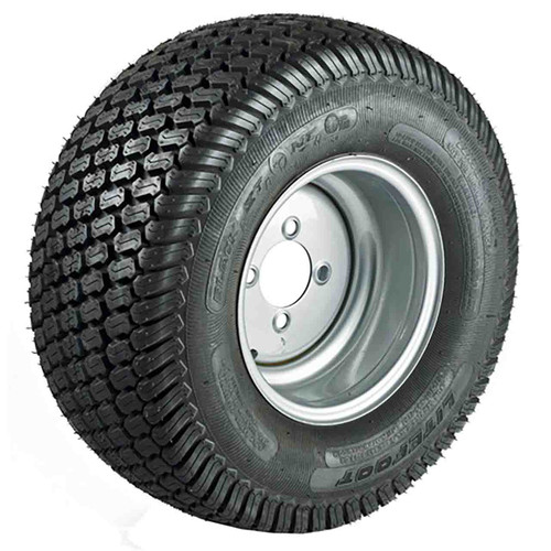 Hustler OEM 605484 - TIRE WHEEL 22 X 9.50 10 SILVER - Hustler Original Part