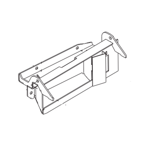 Hustler OEM 121203 - ADAPTER MOUNTING 60 IN DECK TWO BAG CATCHER - Hustler Original Part