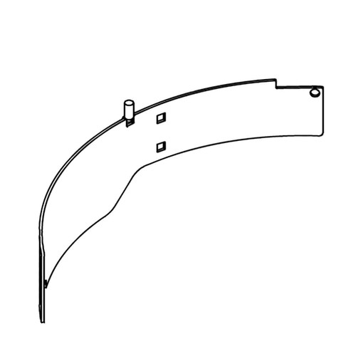 Hustler OEM 121337 - LEFT WRAPPER W/A 60 IN - Hustler Original Part