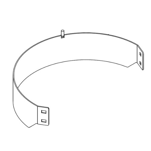Hustler OEM 121348 - CENTER WRAPPER W/A 54 IN - Hustler Original Part