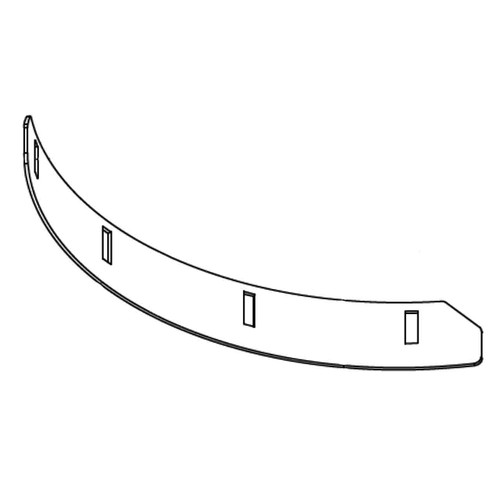 Hustler OEM 122719 - WING WRAPPER EXTENSION - Hustler Original Part