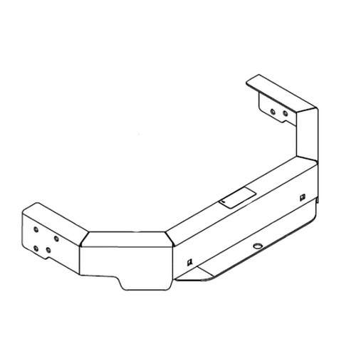 Hustler OEM 552922 - SERVICE BUMPER RAPTOR FLIP UP - Hustler Original Part