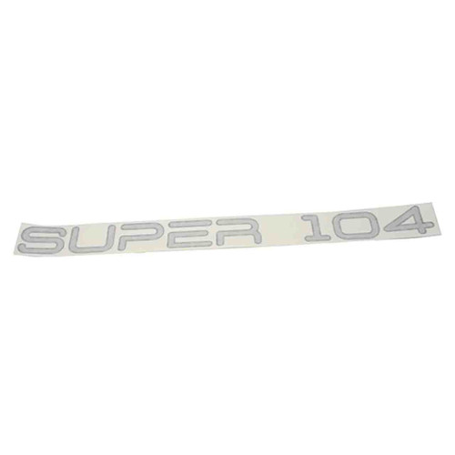 Hustler OEM 605672 - DECAL SUPER 104 IDENTIFICATION - Hustler Original Part