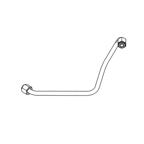 Hustler OEM 605844 - RIGHT HAND LOOP BP BM TUBE - Hustler Original Part