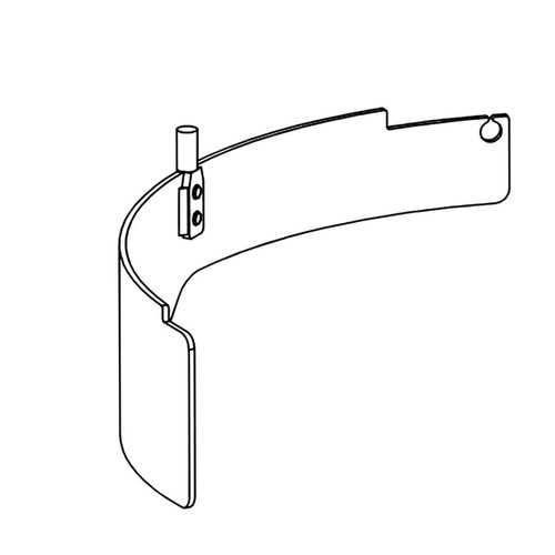 Hustler OEM 122912 - COMMON MULCH BAFFLE - Hustler Original Part