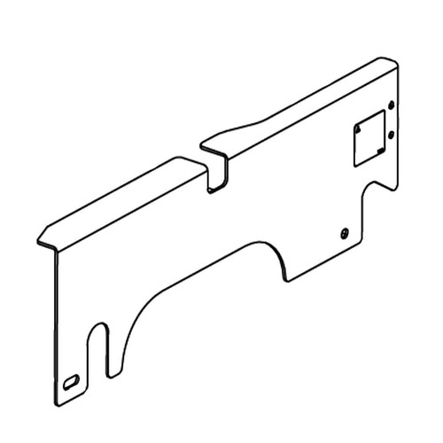 Hustler OEM 553545 - RIGHT SIDE SERVICE GUARD - Hustler Original Part - NO LONGER AVAILABLE