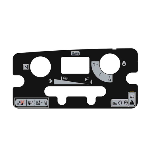 Hustler OEM 607065 - DECAL INSTRUMENT - Hustler Original Part