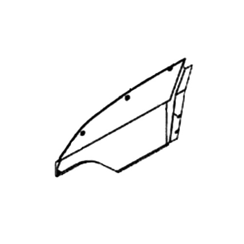 Hustler OEM 378107750 - LEFT SIDE PANEL - Hustler Original Part