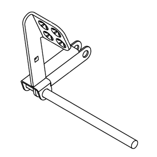 Hustler OEM 126102-1 - FRONT DECK LIFT W/A - Hustler Original Part