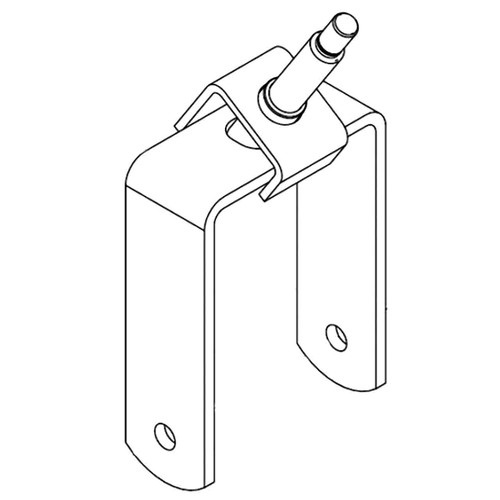 Hustler OEM 126408-1 - CASTER FORK W/A - Hustler Original Part