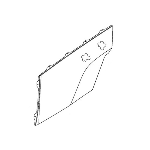 Briggs and Stratton OEM 1760756BJYP - PANEL-SIDE RIGHT Briggs and Stratton Original Part - Image 1