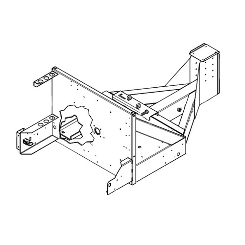 Scag OEM 463251 - BASE & FRAME W/ DECAL TLB25-KBD - Scag Original Part