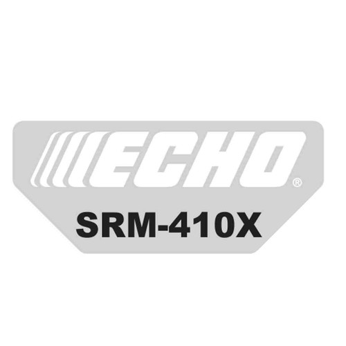 Echo OEM X547003690 - LABEL - MODEL - SRM-410X - Echo Original Part