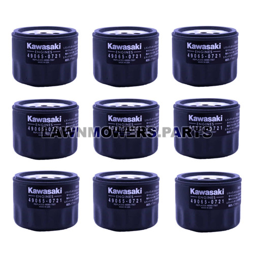 Kawasaki OEM 490650721BK - 12 PK FILTER-OIL - Kawasaki Original part - Image 1