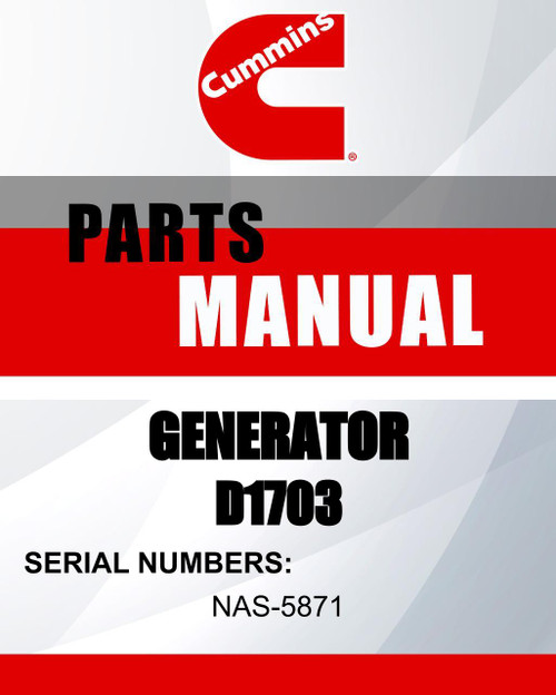 Cummins GENERATOR -owners-manual- Cummins -lawnmowers-parts.jpg