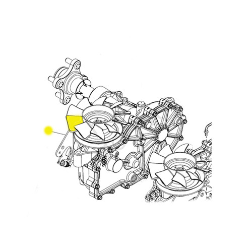 Hydro Gear OEM ZJ-GYEF-9T7B-14RX - Transaxle Hydrostatic Zt-3200 - Hydro Gear Original Part