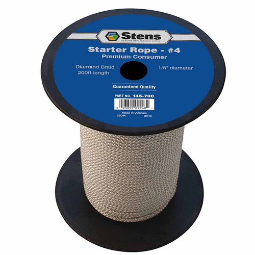 Stens OEM 145700 Stens 200Diamond Braid Starter Rope #4 Diamond Stens Original Part