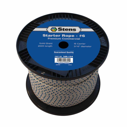 Stens OEM 146134 Stens 200 Solid Braid Starter Rope #6 Solid Braid Stens Original Part