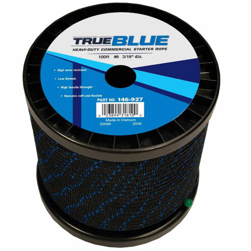 Stens OEM 146927 TrueBlue 100 Starter Rope #6 Solid Braid Stens Original Part