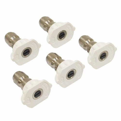 Stens OEM 758062 General Pump Pressure Washer Nozzle Shop Pack 3.0 Size White 5 Pack case 5 Stens Original Part PACK OF 5