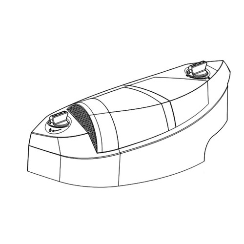Kohler OEM 22 096 17-S - COVER; AIR CLEANER ASSEMBLY (P - Kohler Original Part