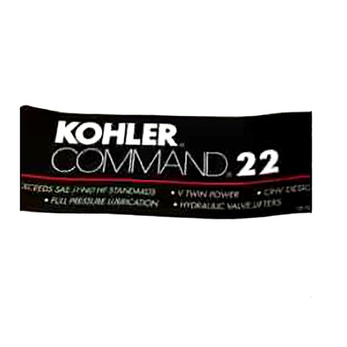 Kohler OEM 24 113 71-S - DECAL; 22 HP - Kohler Original Part