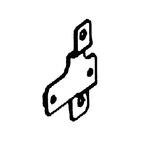 Kohler OEM 17 126 207-S - BRACKET; RECTIFIER ASSEMBLY - Kohler Original Part