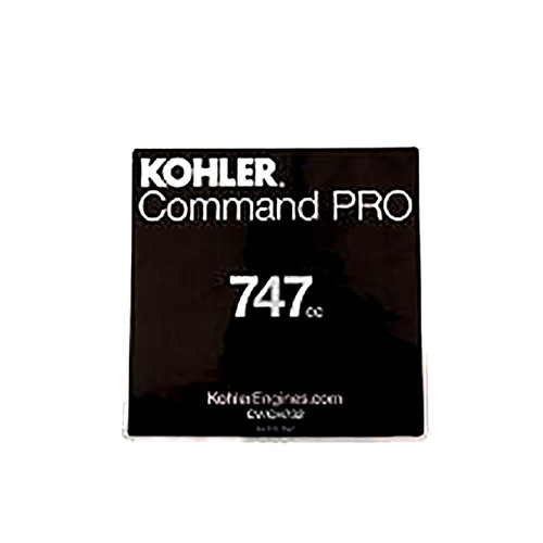 Kohler OEM 24 113 357-S - DECAL HDAC; 747CC/CV-CH732 - Kohler Original Part