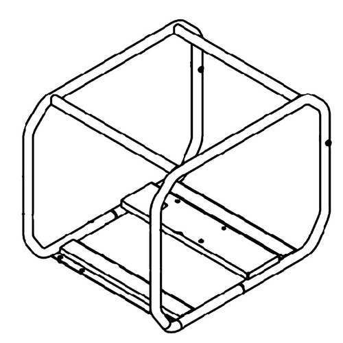 Kohler OEM 35 301 01-S - Frame assembly(WP3.0) - Kohler Original Part - Image 1