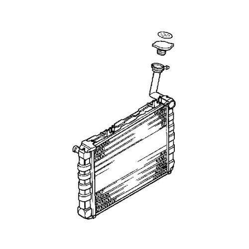 Honda OEM 19010-ZA0-003 - RADIATOR -  Honda Original Part