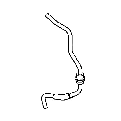 Honda OEM 17305-Z23-F20 - TUBE CANISTER CHARGE - Honda Original Part - Image 1