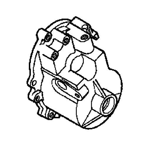 Honda OEM 21200-VA3-J02 - CASE LEFT TRANSMISSION -  Honda Original Part
