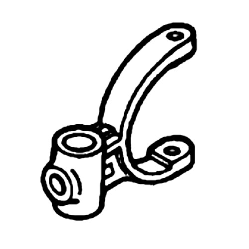 Honda OEM 24115-743-000 - FORK GEARSHIFT -  Honda Original Part