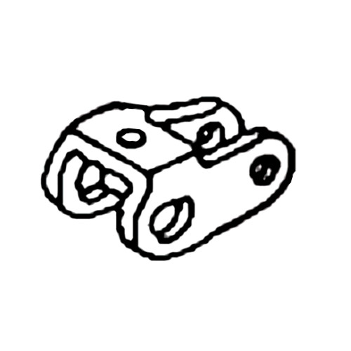 Honda OEM 24612-ZVD-000 - ARM SHIFT -  Honda Original Part