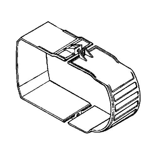 Honda OEM 31181-ZB3-C01 - COVER R. STATOR - Honda Original Part - Image 1