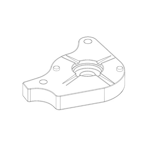 Honda OEM 31235ZW9801 BRACKET FR Honda Original Part