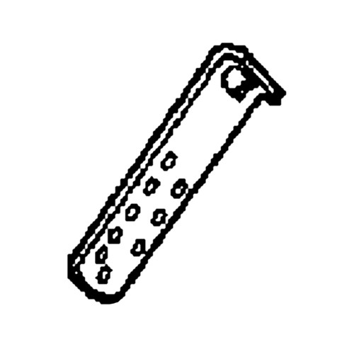 Honda OEM 54456-747-000 - PLATE A ADJUSTING -  Honda Original Part