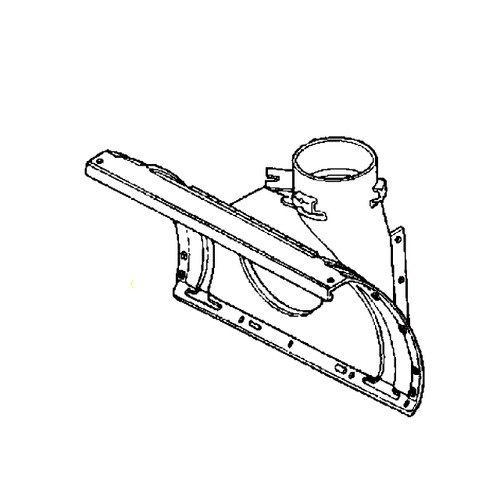 Honda OEM 76100-738-000 - HOUSING AUGER (14) -  Honda Original Part