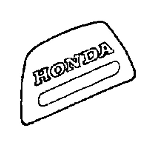 Honda OEM 87101-ZL8-G01 - EMBLEM (WN30) -  Honda Original Part
