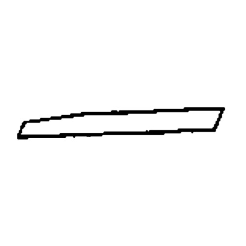 Honda OEM 87102-752-C30 - MARK LEFT SIDE STRIPE -  Honda Original Part